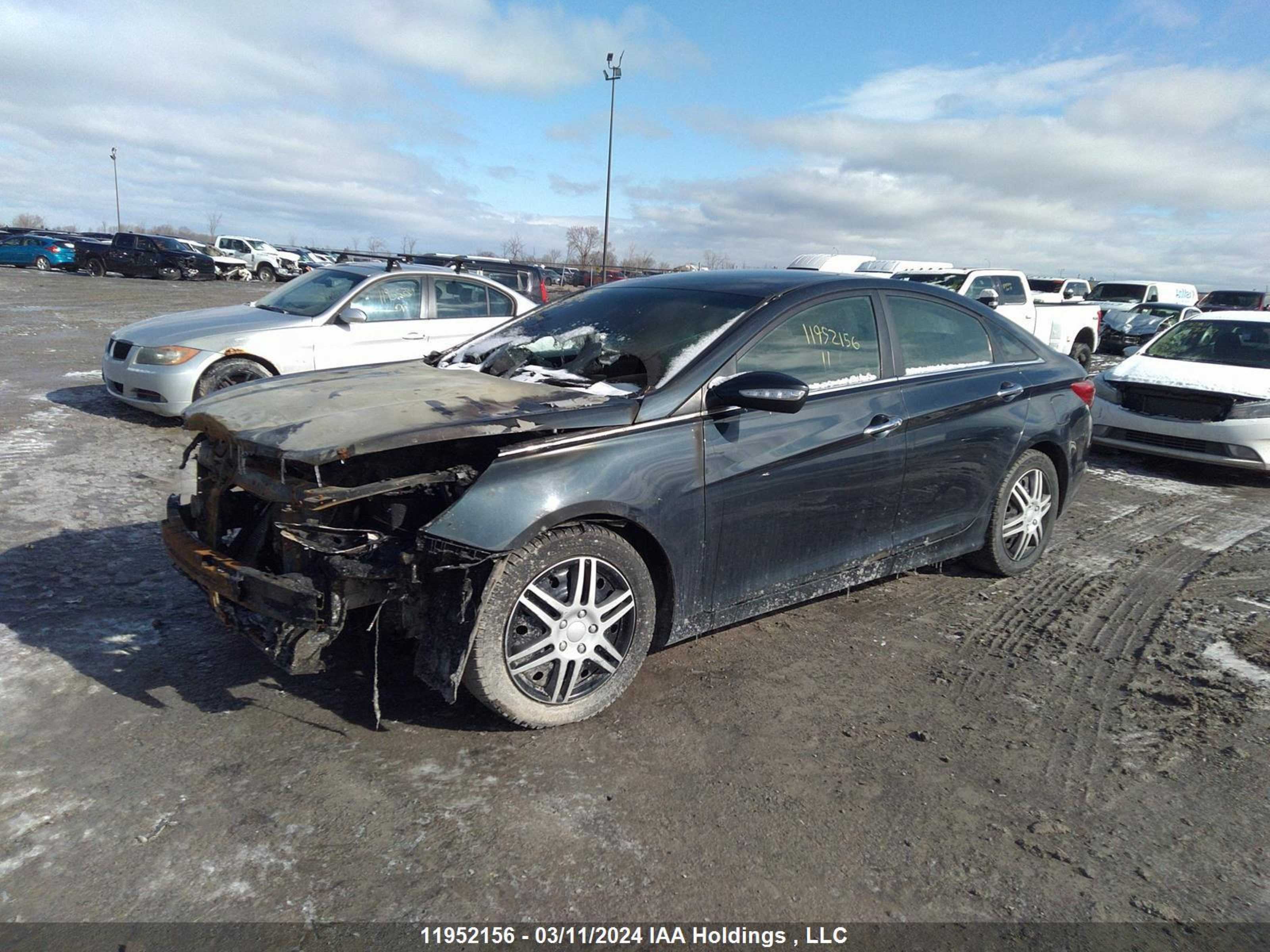 Photo 1 VIN: 5NPEC4AC1BH202574 - HYUNDAI SONATA 