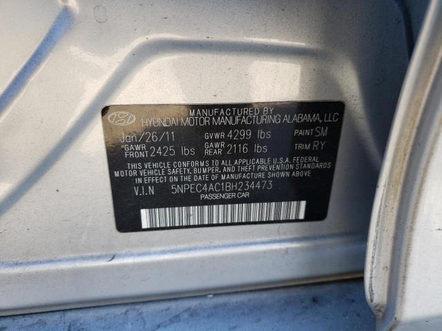 Photo 12 VIN: 5NPEC4AC1BH234473 - HYUNDAI SONATA SE 