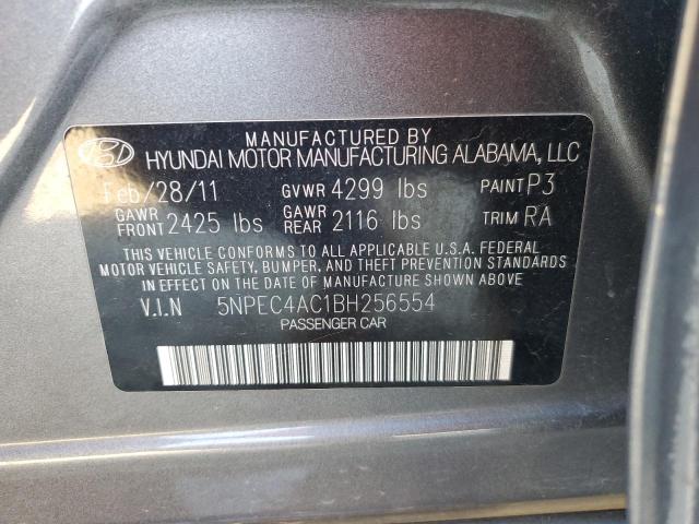 Photo 11 VIN: 5NPEC4AC1BH256554 - HYUNDAI SONATA 