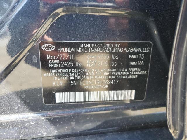 Photo 11 VIN: 5NPEC4AC1BH269417 - HYUNDAI SONATA 