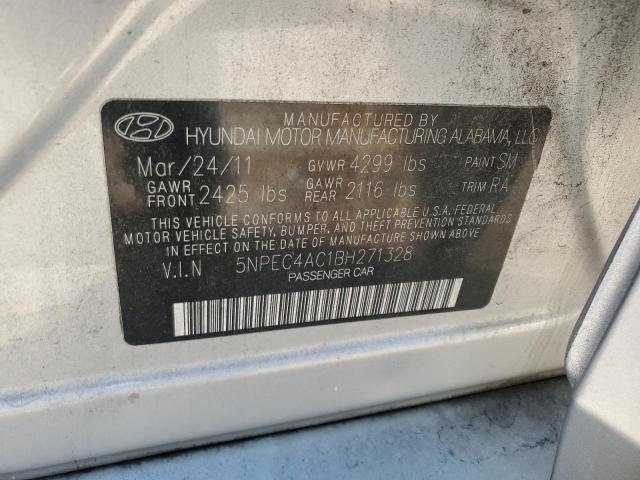 Photo 11 VIN: 5NPEC4AC1BH271328 - HYUNDAI SONATA 