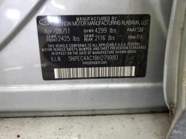 Photo 12 VIN: 5NPEC4AC1BH279980 - HYUNDAI SONATA 