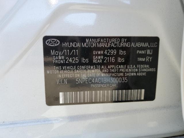 Photo 9 VIN: 5NPEC4AC1BH300035 - HYUNDAI SONATA 