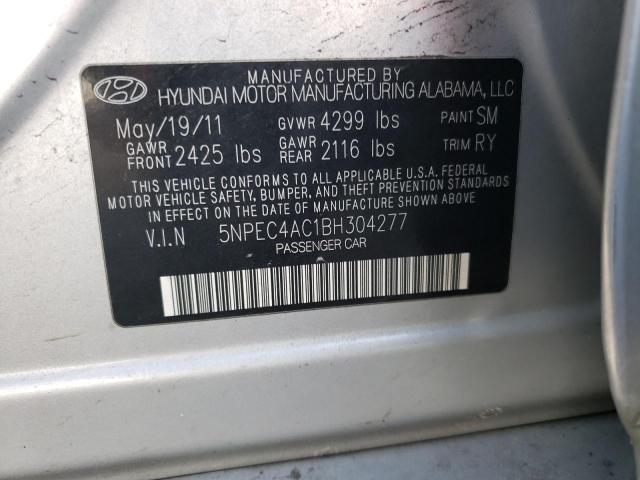 Photo 11 VIN: 5NPEC4AC1BH304277 - HYUNDAI SONATA SE 