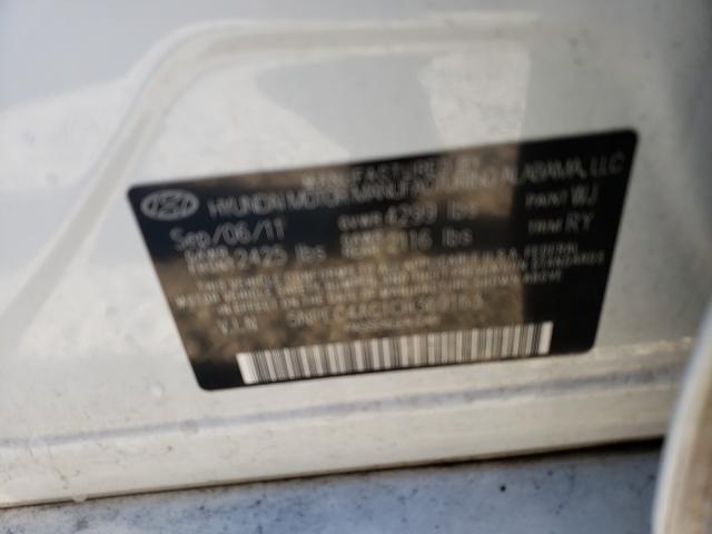 Photo 9 VIN: 5NPEC4AC1CH369163 - HYUNDAI SONATA SE 