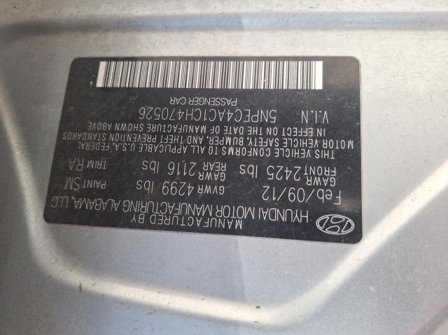 Photo 9 VIN: 5NPEC4AC1CH470526 - HYUNDAI SONATA SE 