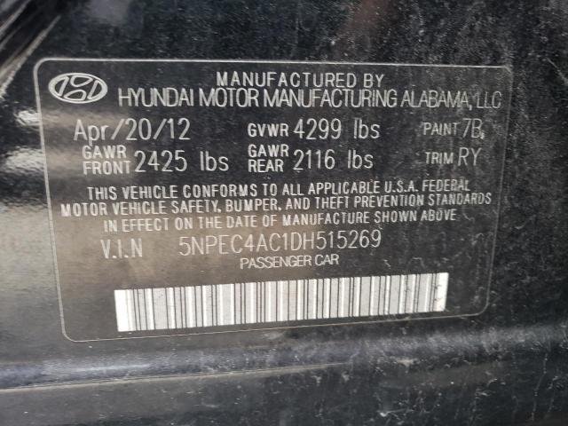 Photo 11 VIN: 5NPEC4AC1DH515269 - HYUNDAI SONATA SE 