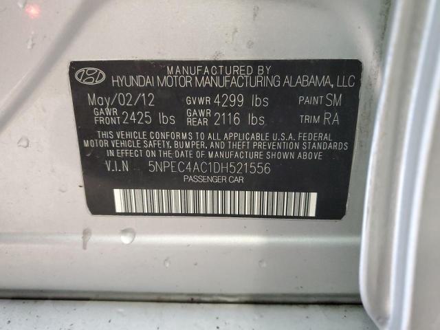 Photo 11 VIN: 5NPEC4AC1DH521556 - HYUNDAI SONATA 