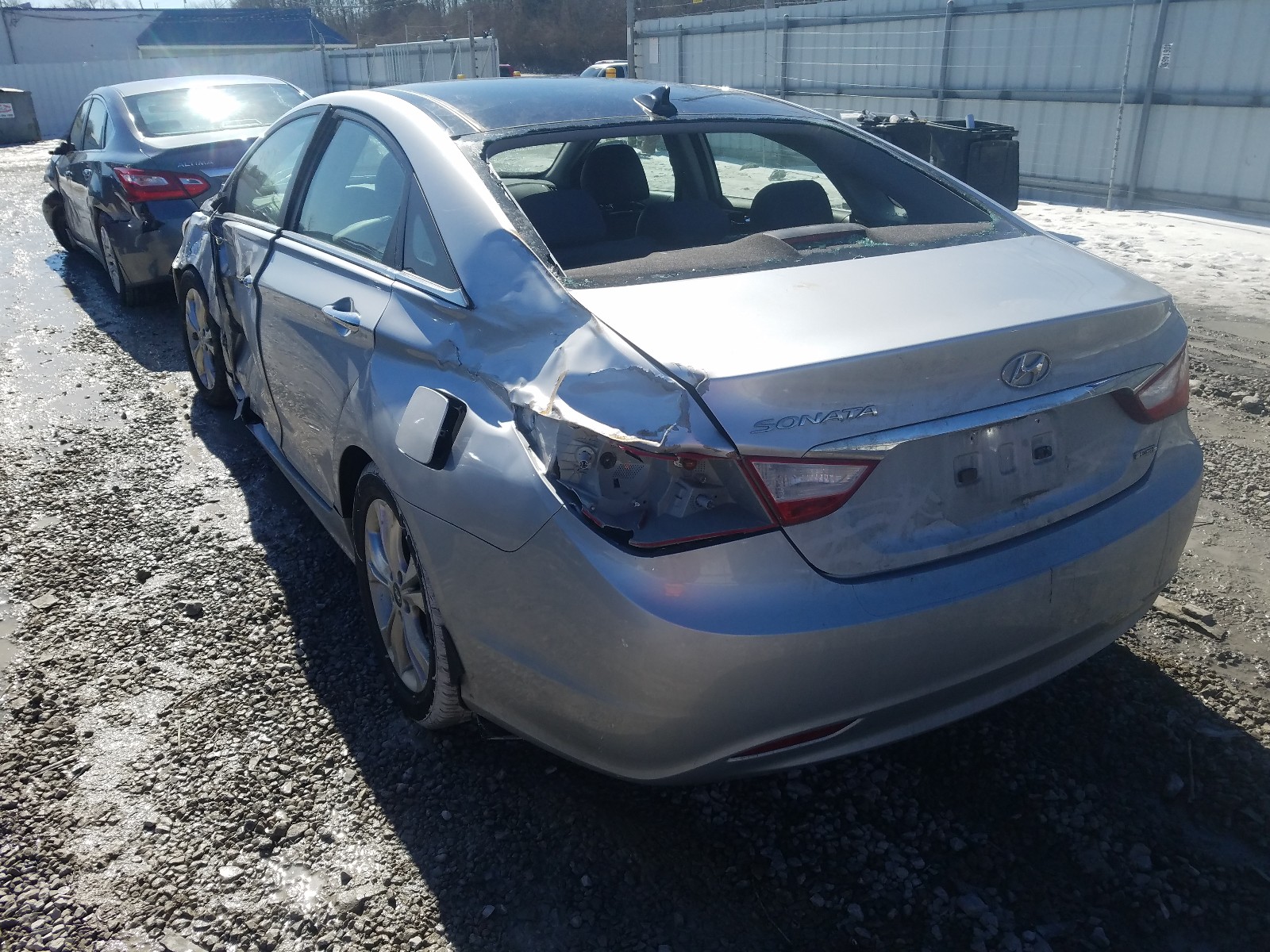 Photo 2 VIN: 5NPEC4AC1DH607871 - HYUNDAI SONATA SE 