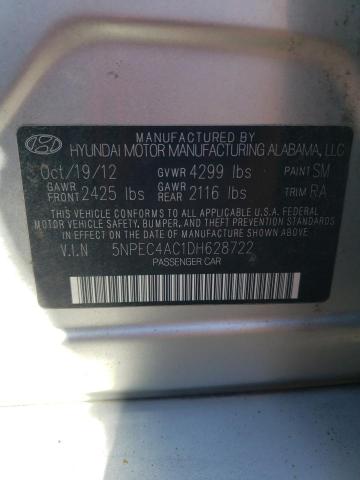 Photo 11 VIN: 5NPEC4AC1DH628722 - HYUNDAI SONATA 