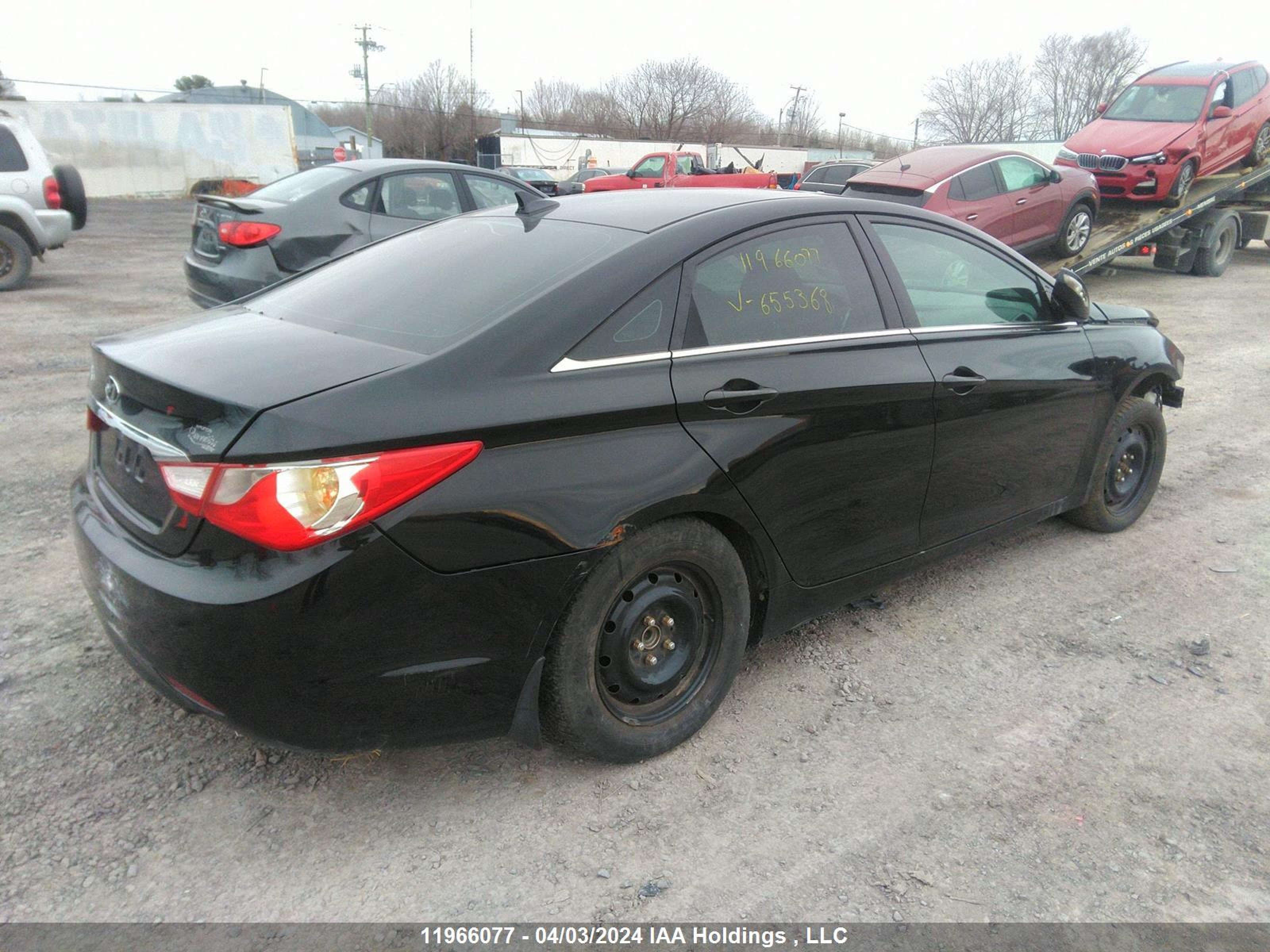 Photo 3 VIN: 5NPEC4AC1DH655368 - HYUNDAI SONATA 