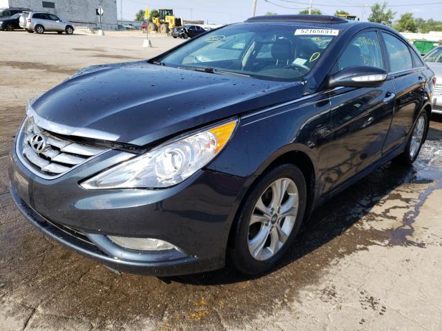 Photo 1 VIN: 5NPEC4AC1DH685390 - HYUNDAI SONATA SE 