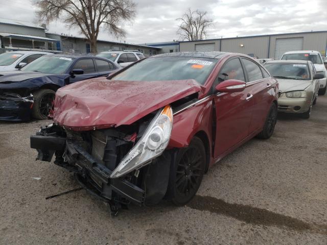 Photo 1 VIN: 5NPEC4AC1DH694980 - HYUNDAI SONATA SE 