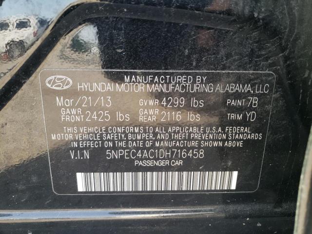 Photo 9 VIN: 5NPEC4AC1DH716458 - HYUNDAI SONATA SE 