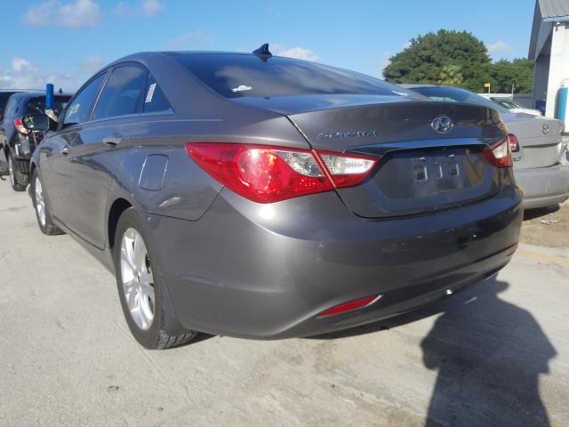 Photo 2 VIN: 5NPEC4AC1DH724396 - HYUNDAI SONATA SE 