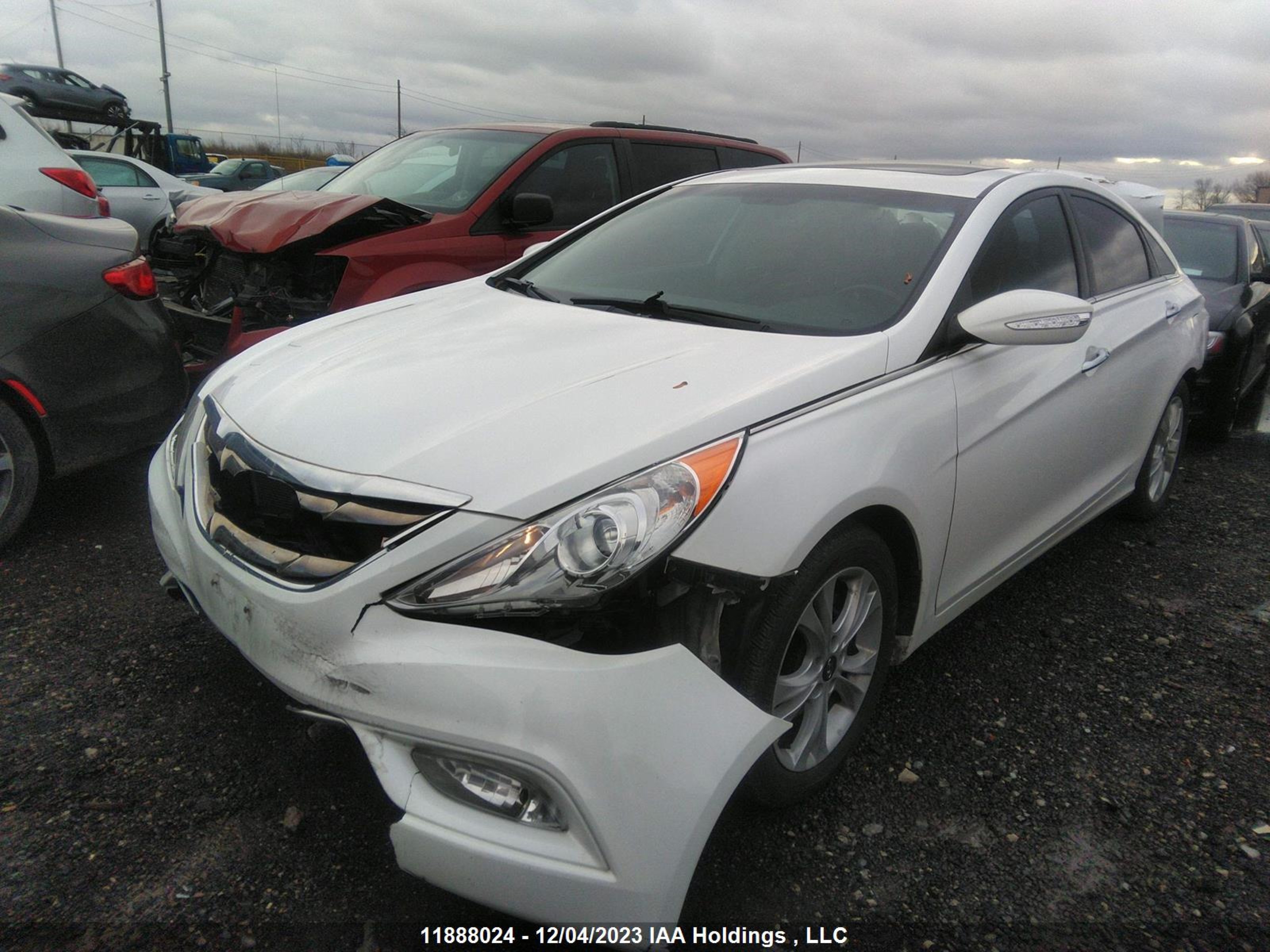 Photo 1 VIN: 5NPEC4AC1DH799602 - HYUNDAI SONATA 