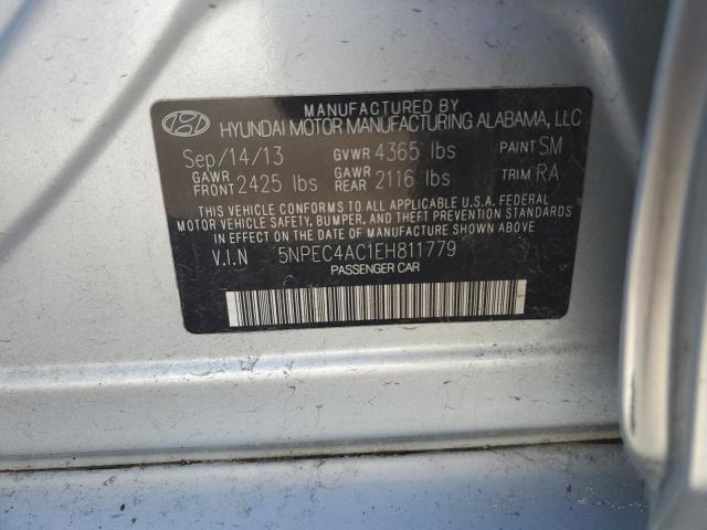 Photo 11 VIN: 5NPEC4AC1EH811779 - HYUNDAI SONATA 