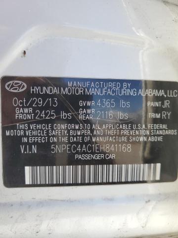 Photo 11 VIN: 5NPEC4AC1EH841168 - HYUNDAI SONATA 