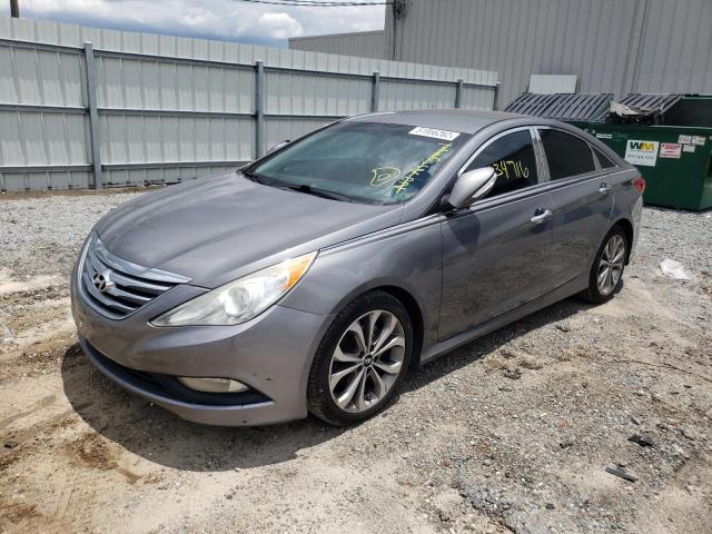 Photo 1 VIN: 5NPEC4AC1EH841686 - HYUNDAI SONATA SE 