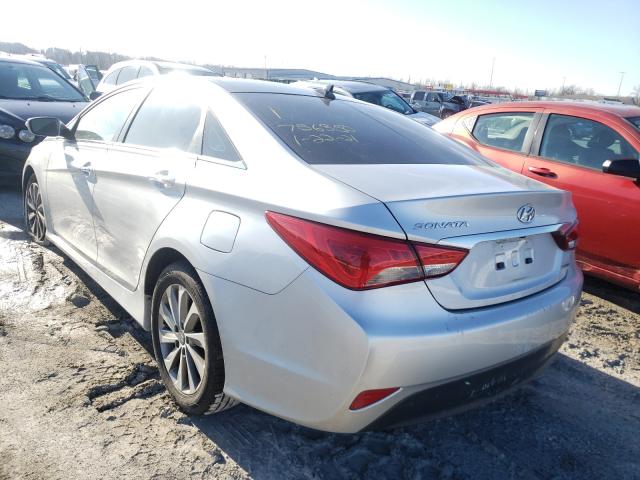 Photo 2 VIN: 5NPEC4AC1EH844555 - HYUNDAI SONATA SE 