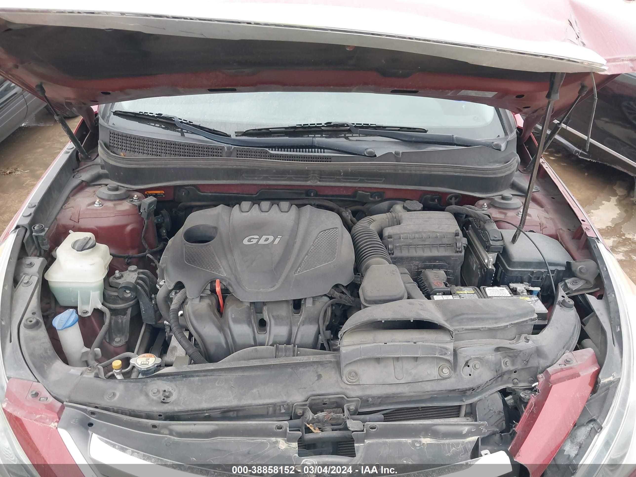 Photo 9 VIN: 5NPEC4AC1EH852350 - HYUNDAI SONATA 