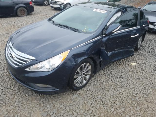 Photo 1 VIN: 5NPEC4AC1EH869617 - HYUNDAI SONATA SE 