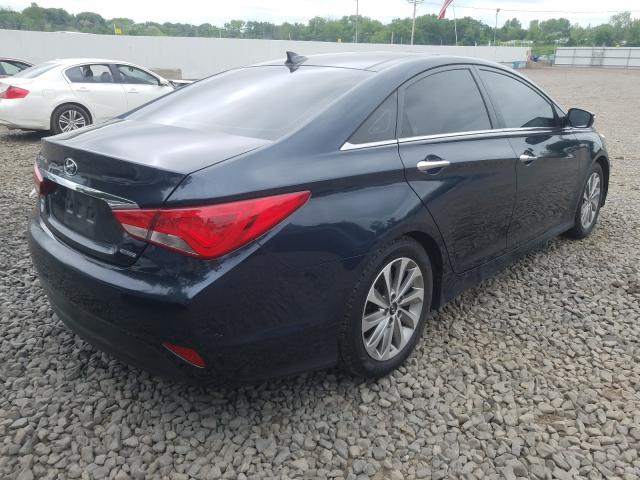 Photo 3 VIN: 5NPEC4AC1EH869617 - HYUNDAI SONATA SE 