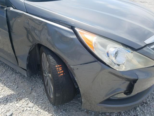 Photo 8 VIN: 5NPEC4AC1EH881850 - HYUNDAI SONATA SE 