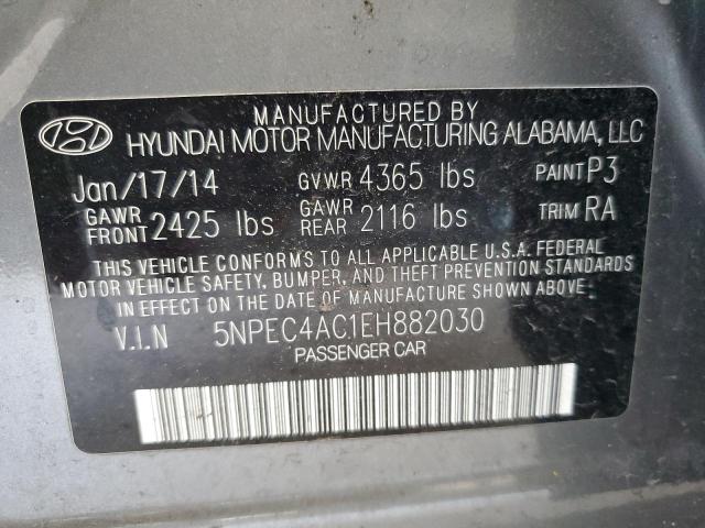 Photo 11 VIN: 5NPEC4AC1EH882030 - HYUNDAI SONATA SE 