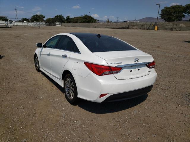 Photo 2 VIN: 5NPEC4AC1EH885042 - HYUNDAI SONATA SE 