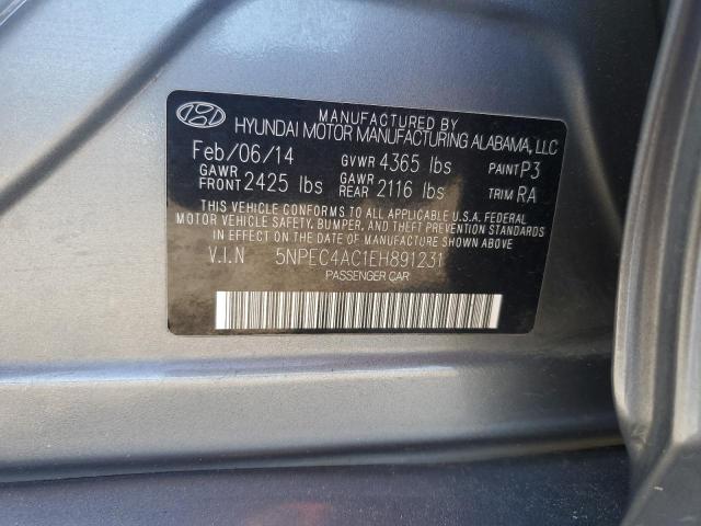 Photo 11 VIN: 5NPEC4AC1EH891231 - HYUNDAI SONATA 