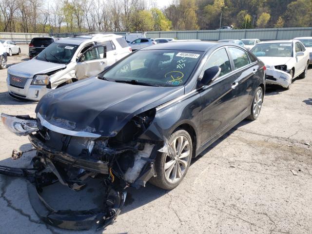 Photo 1 VIN: 5NPEC4AC1EH910070 - HYUNDAI SONATA SE 