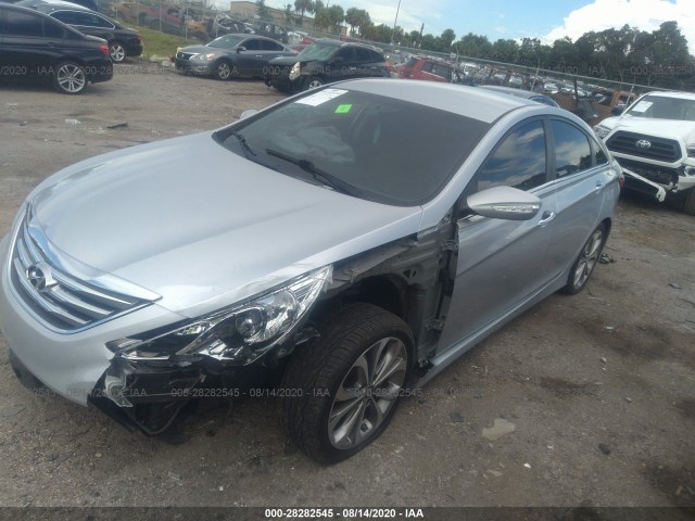 Photo 1 VIN: 5NPEC4AC1EH912837 - HYUNDAI SONATA 