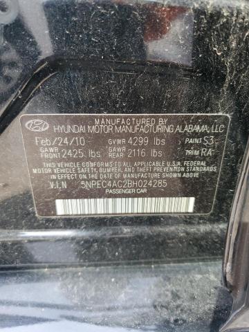 Photo 11 VIN: 5NPEC4AC2BH024285 - HYUNDAI SONATA SE 