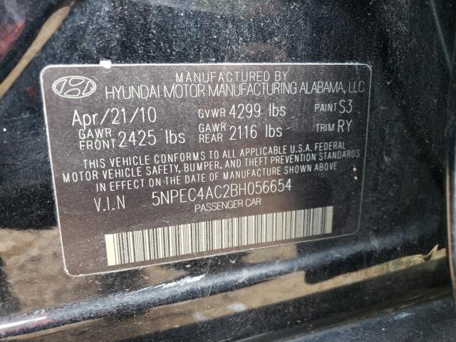 Photo 11 VIN: 5NPEC4AC2BH056654 - HYUNDAI SONATA SE 