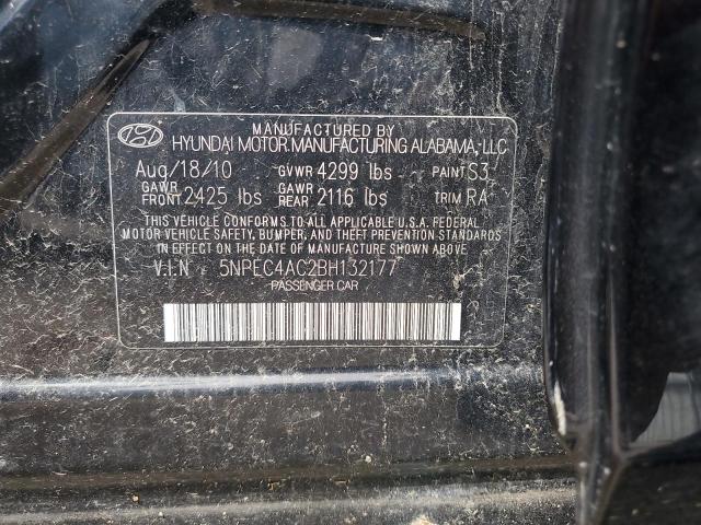 Photo 12 VIN: 5NPEC4AC2BH132177 - HYUNDAI SONATA 