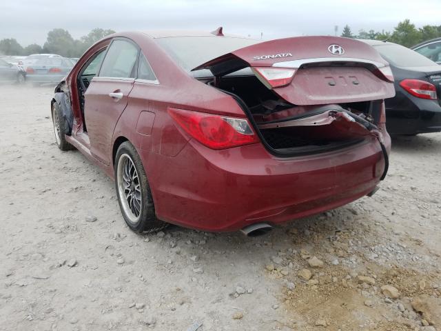 Photo 2 VIN: 5NPEC4AC2BH266414 - HYUNDAI SONATA SE 