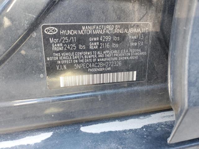 Photo 12 VIN: 5NPEC4AC2BH272326 - HYUNDAI SONATA SE 