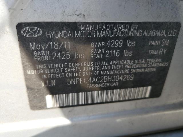 Photo 11 VIN: 5NPEC4AC2BH304269 - HYUNDAI SONATA SE 