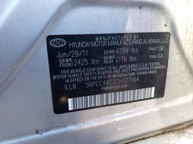 Photo 12 VIN: 5NPEC4AC2CH327164 - HYUNDAI SONATA SE 