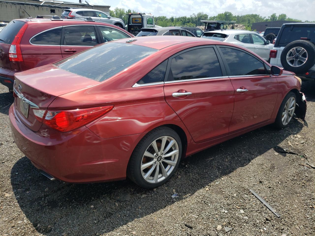 Photo 2 VIN: 5NPEC4AC2CH367325 - HYUNDAI SONATA 