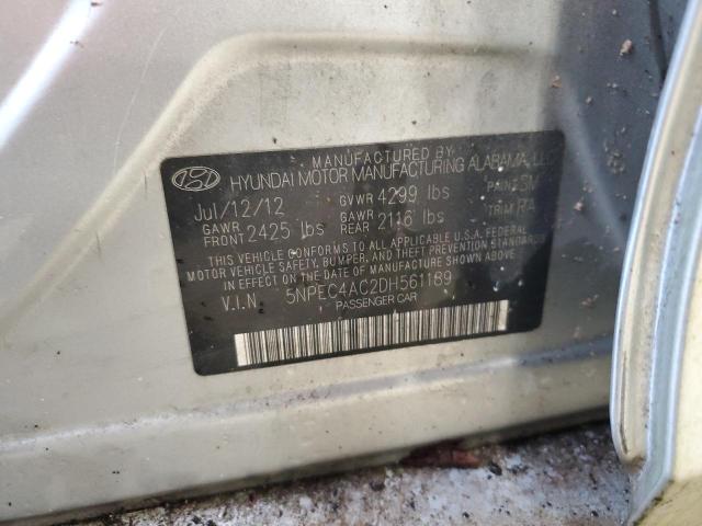 Photo 11 VIN: 5NPEC4AC2DH561189 - HYUNDAI SONATA SPO 