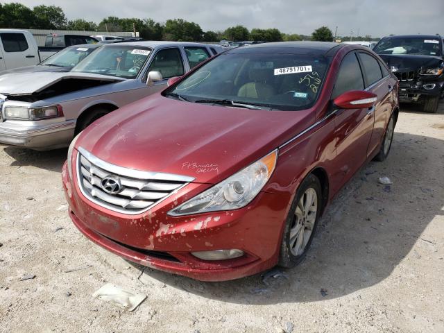 Photo 1 VIN: 5NPEC4AC2DH579210 - HYUNDAI SONATA SE 