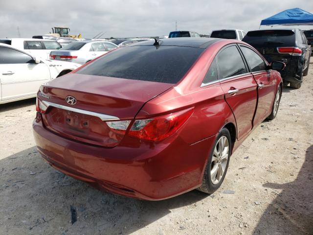 Photo 3 VIN: 5NPEC4AC2DH579210 - HYUNDAI SONATA SE 