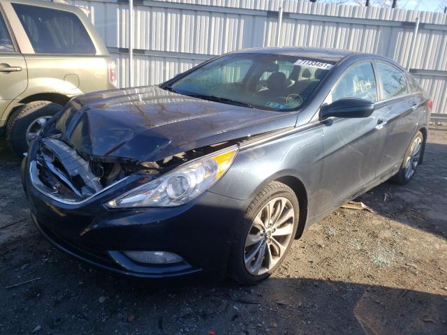 Photo 1 VIN: 5NPEC4AC2DH720955 - HYUNDAI SONATA SE 