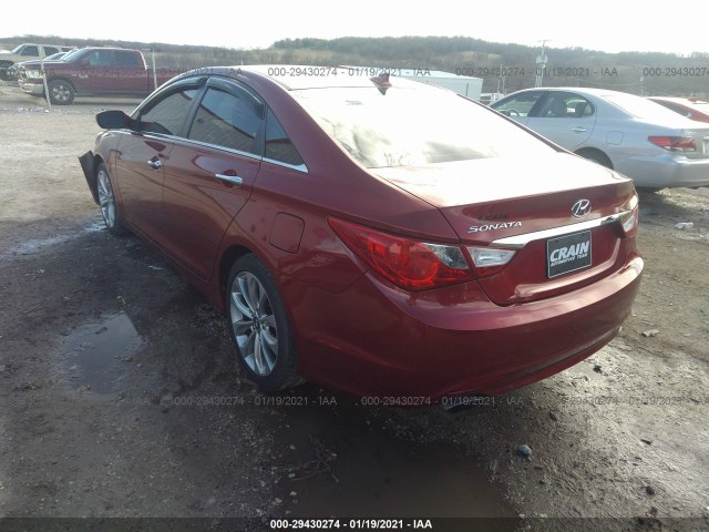 Photo 2 VIN: 5NPEC4AC2DH732457 - HYUNDAI SONATA 