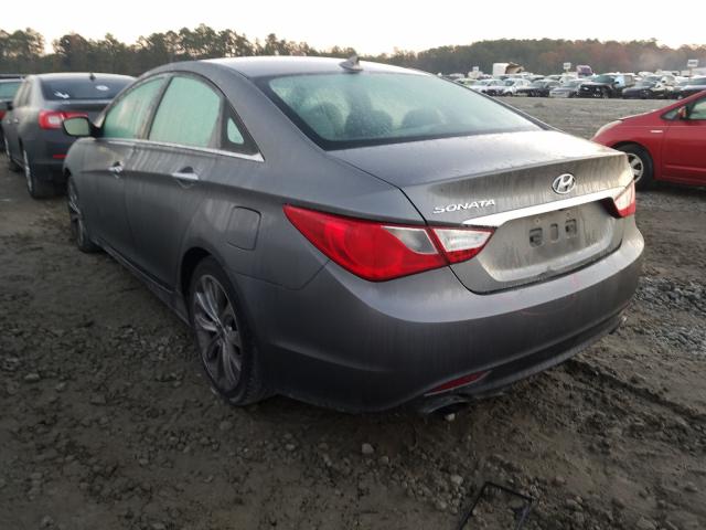 Photo 2 VIN: 5NPEC4AC2DH738341 - HYUNDAI SONATA SE 