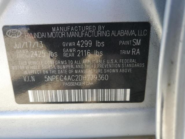 Photo 11 VIN: 5NPEC4AC2DH779360 - HYUNDAI SONATA 