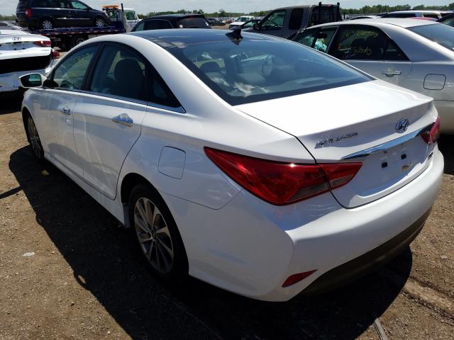 Photo 2 VIN: 5NPEC4AC2EH816103 - HYUNDAI SONATA SE 