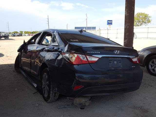 Photo 2 VIN: 5NPEC4AC2EH839168 - HYUNDAI SONATA SE 